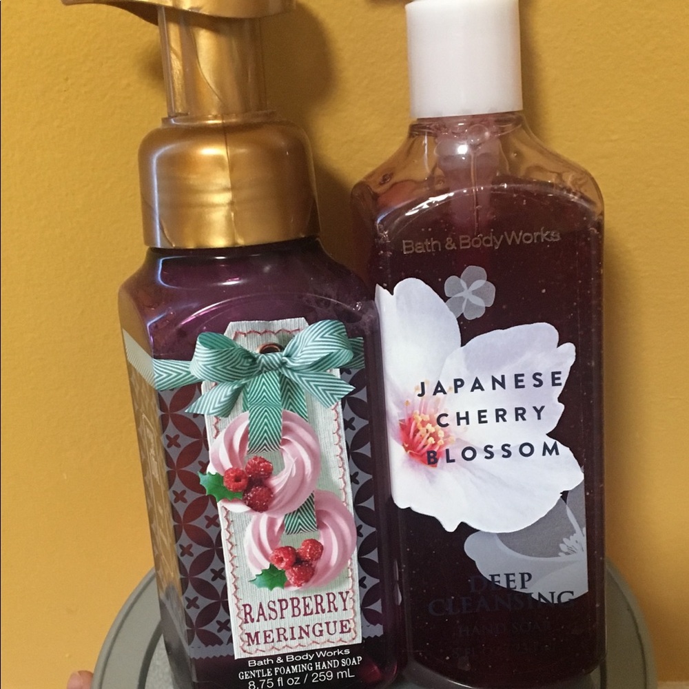 2- Bath and body hand soap bundle